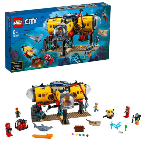 LEGO City 60265 Oceánská průzkumná základna