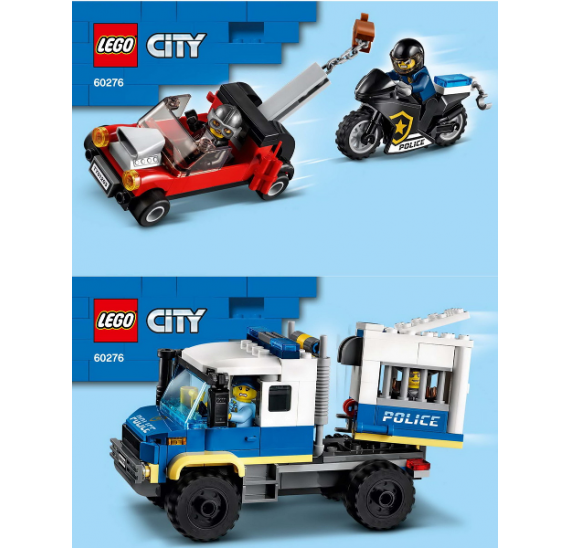 LEGO City 60276 Vězeňský transport