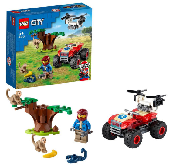 LEGO® City 60300 Záchranářská čtyřkolka do divočiny