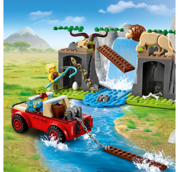 LEGO® City 60301 Záchranářský teréňák do divočiny