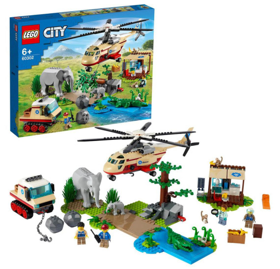 LEGO® City 60302 Záchranná operace v divočině