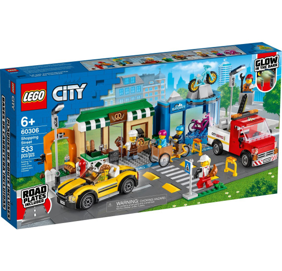 LEGO City 60306 Ulice s obchůdky