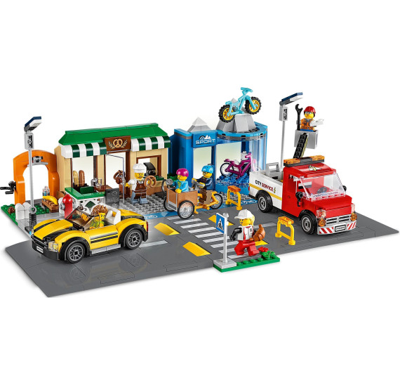 LEGO City 60306 Ulice s obchůdky