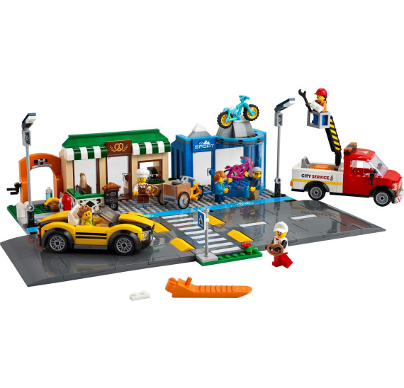 LEGO City 60306 Ulice s obchůdky