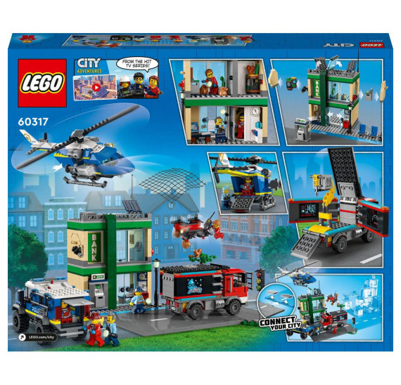 LEGO City 60317 Policejní honička v bance