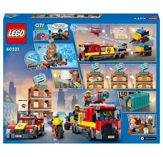 LEGO City 60321 Hasičská zbrojnice