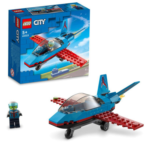 LEGO CITY 60323 Kaskadérské letadlo