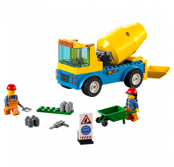 LEGO City 60325 Náklaďák s míchačkou na beton