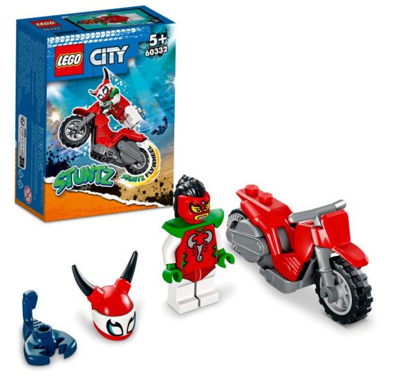 Lego CITY 60332 Škorpioní kaskadérská motorka