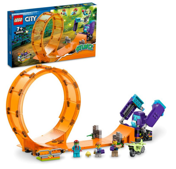  Lego City 60338 Šimpanzí kaskadérská smyčka
