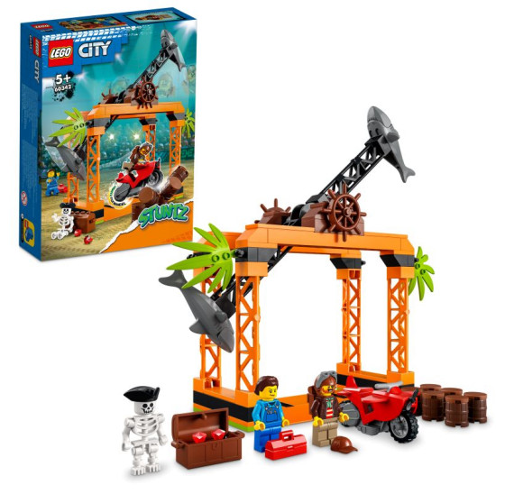 LEGO City 60342 Žraločí kaskadérská výzva