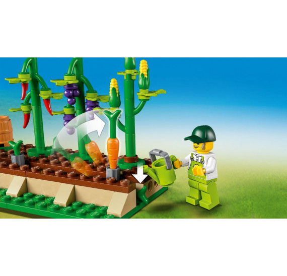 LEGO City 60345 Dodávka na farmářském trhu