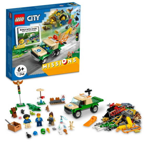  LEGO City 60353 Záchranné mise v divočině