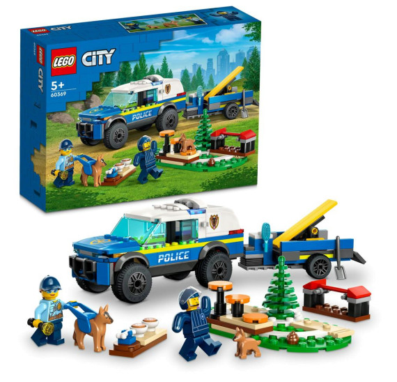 LEGO® City 60369 Mobilní cvičiště policejních psů