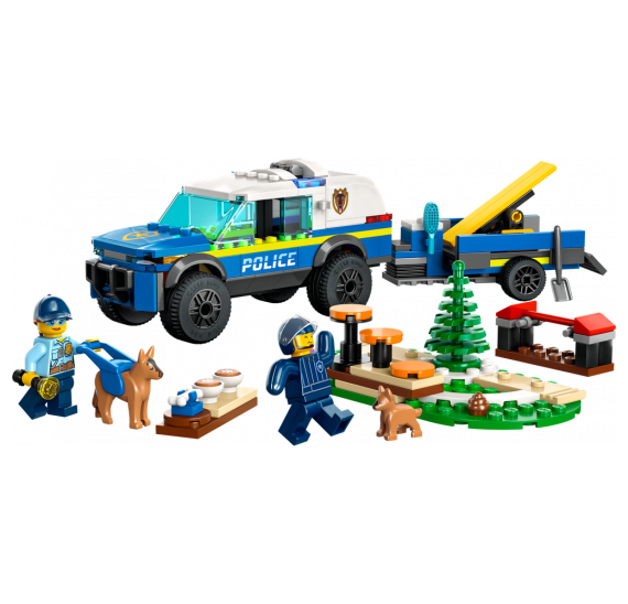 LEGO® City 60369 Mobilní cvičiště policejních psů