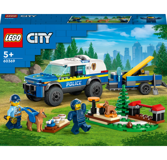 LEGO® City 60369 Mobilní cvičiště policejních psů