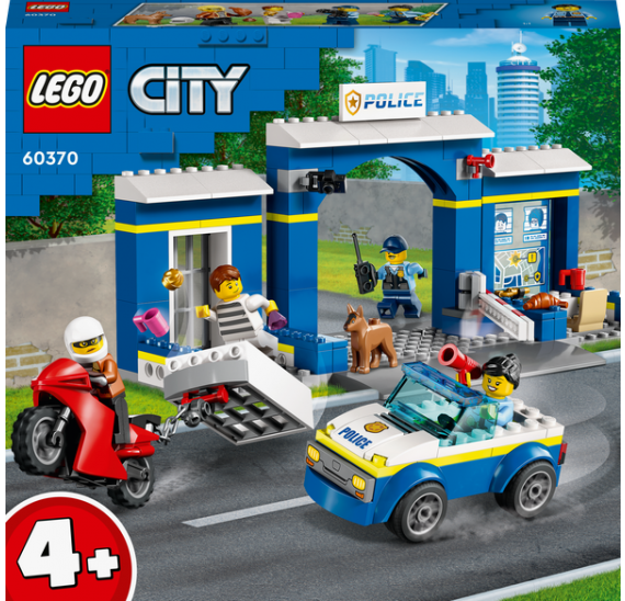 LEGO® City 60370 Honička na policejní stanici