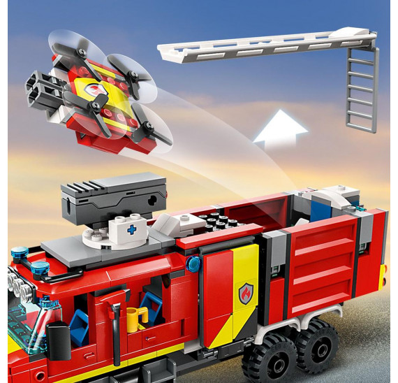 LEGO® City 60374 Velitelský vůz hasičů