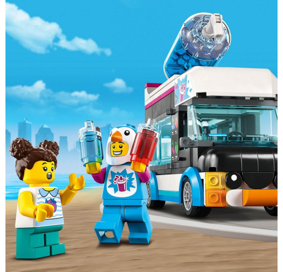 LEGO® City 60384 Tučňáčí dodávka s ledovou tříští