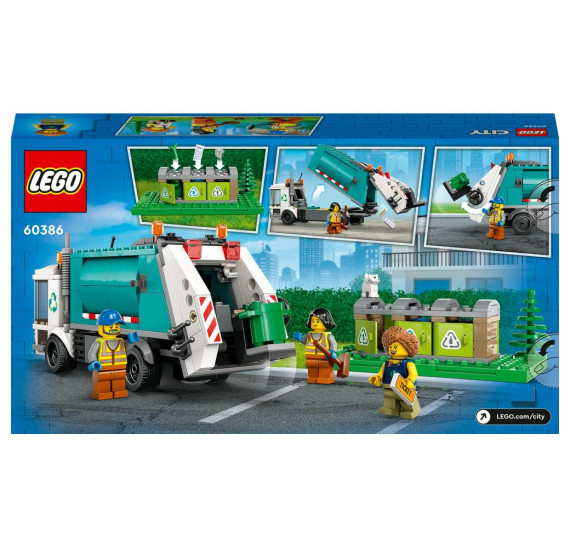 LEGO® City 60386 Popelářský vůz