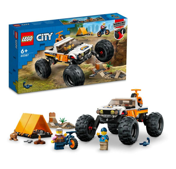 LEGO® City 60387 Dobrodružství s teréňákem 4x4