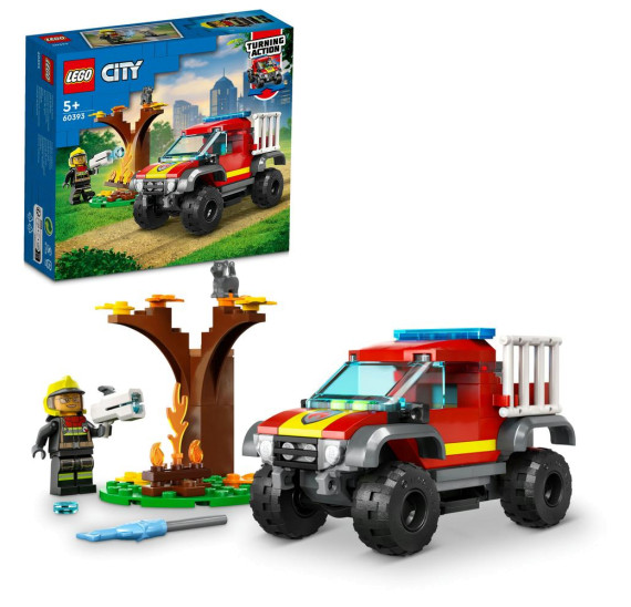 LEGO® City 60393 Hasičský tereňák 4x4