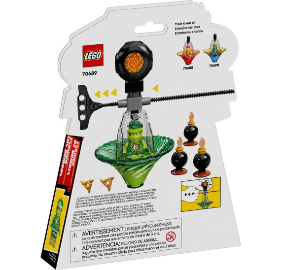 LEGO NINJAGO 70689 Lloydův nindžovský trénink Spinjitzu