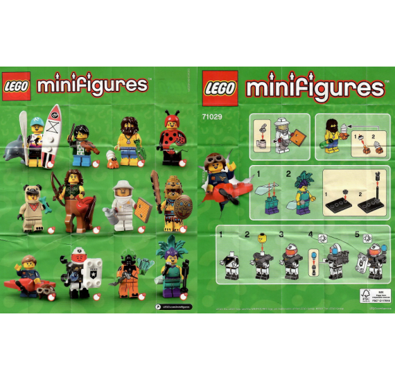 Lego 71029 Minifigurky 21. série - 03 - Trosečník