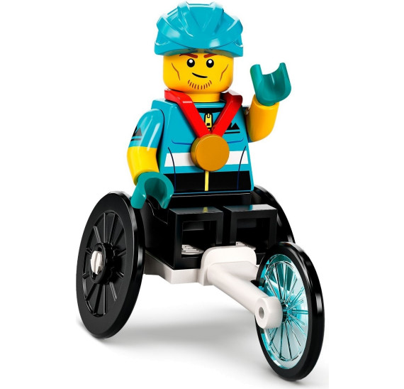 LEGO 71032 Minifigurky 22. série - 12 Wheelchair Racer