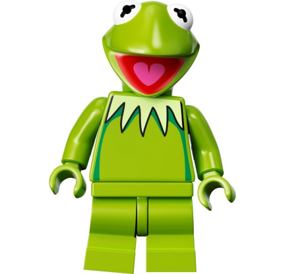 LEGO Minifigurky 71033 Mupeti - 5 žabák Kermit