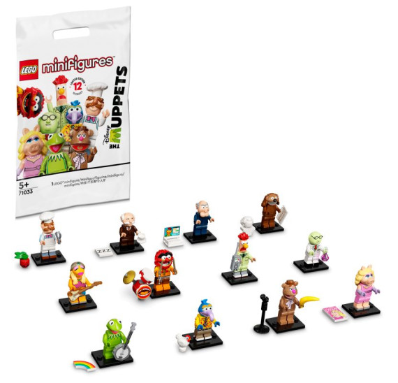  LEGO Minifigurky 71033 - 03 Mupeti Beaker