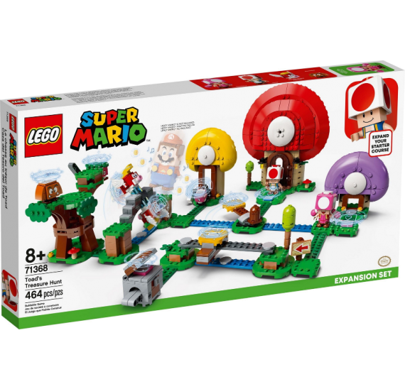 LEGO Super Mario 71368 Toadův lov pokladů