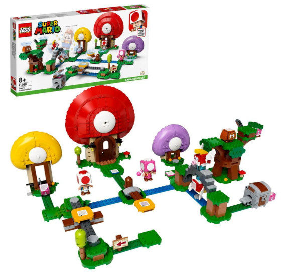 LEGO Super Mario 71368 Toadův lov pokladů