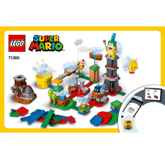 LEGO Super Mario 71380 Set pro tvůrce mistrovská dobrodružství