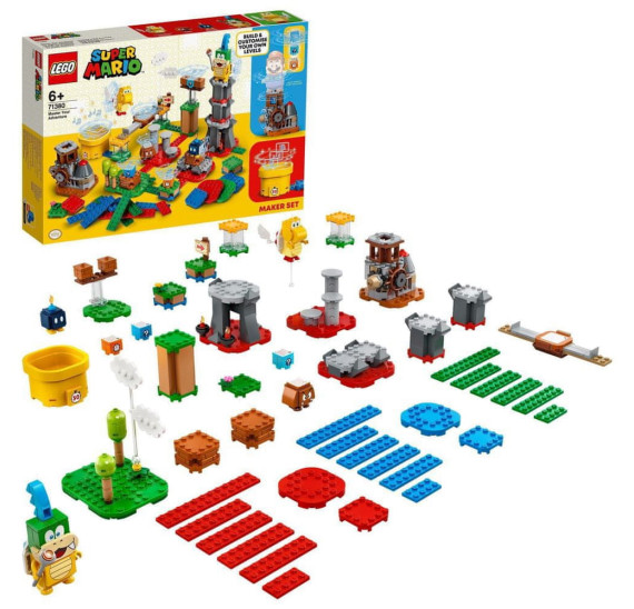 LEGO Super Mario 71380 Set pro tvůrce mistrovská dobrodružství