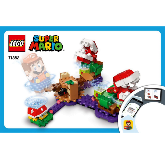 LEGO Super Mario 71382 Hlavolam s piraňovou rostlinou – rozšiřující set