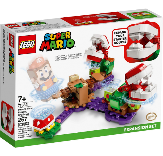 LEGO Super Mario 71382 Hlavolam s piraňovou rostlinou – rozšiřující set