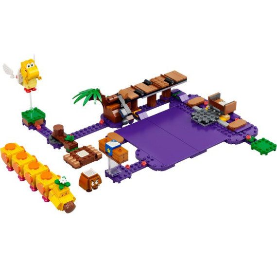 LEGO Super Mario 71383 Wiggler a jedovatá bažina rozšiřující set