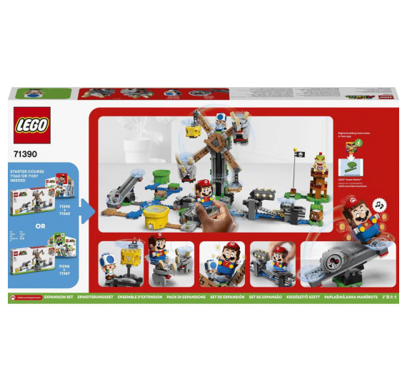 LEGO® Super Mario™ 71390 Boj s Reznorem – rozšiřující set