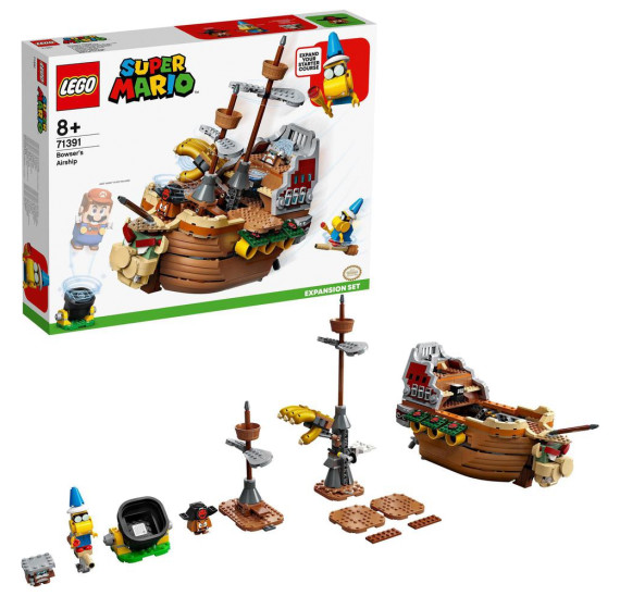 LEGO® Super Mario™ 71391 Bowserova vzducholoď – rozšiřující set