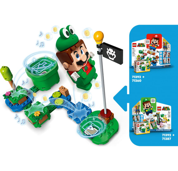 LEGO Super Mario 71392 Žába Mario – obleček