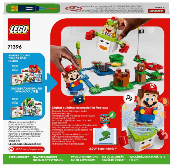 LEGO Super Mario 71396 Bowser Jr. a Clown Car