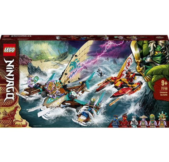 LEGO Ninjago 71748 Souboj katamaránů na moři