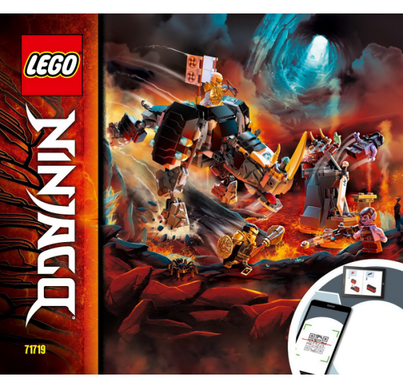 LEGO Ninjago 71719 Zaneův nindžorožec