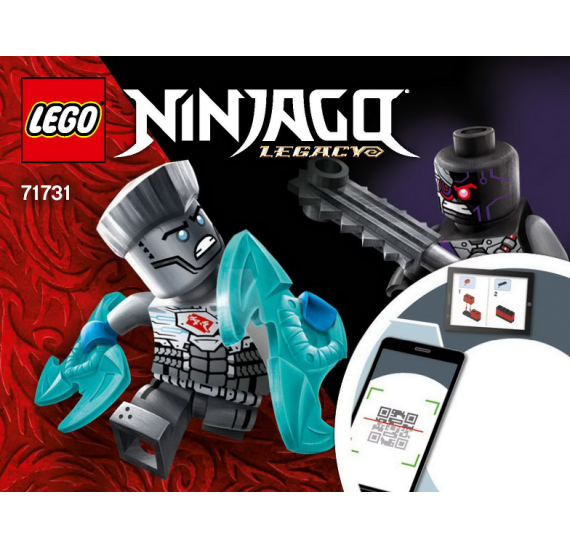 LEGO Ninjago 71731 Epický souboj Zane vs. Nindroid