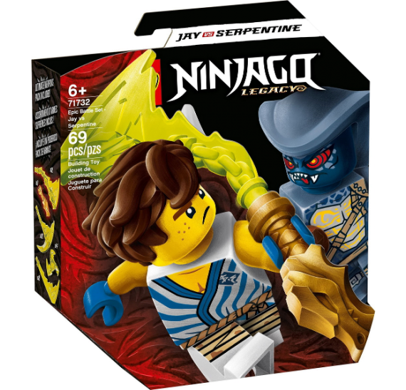 LEGO Ninjago 71732 Epický souboj Jay vs. Serpentine