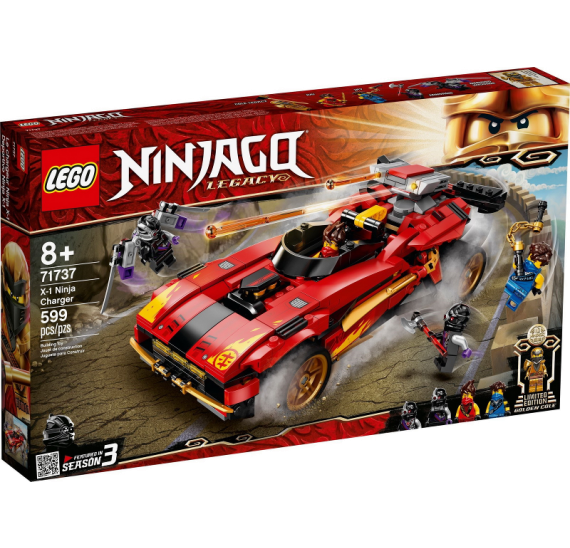 LEGO Ninjago 71737 Kaiův červený bourák