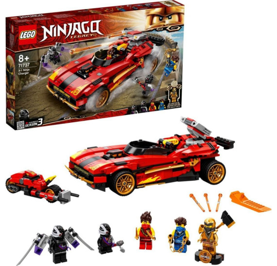 LEGO Ninjago 71737 Kaiův červený bourák