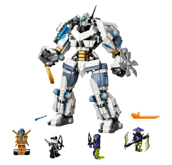 LEGO Ninjago 71738 Zane a bitva s titánskými roboty