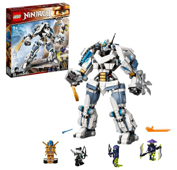 LEGO Ninjago 71738 Zane a bitva s titánskými roboty